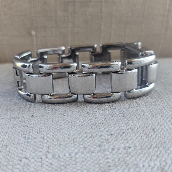 Fossil F2 Women Watch Silver Tone Chain Metal Band Analog Quartz Wristwatch - Picture 10 of 15